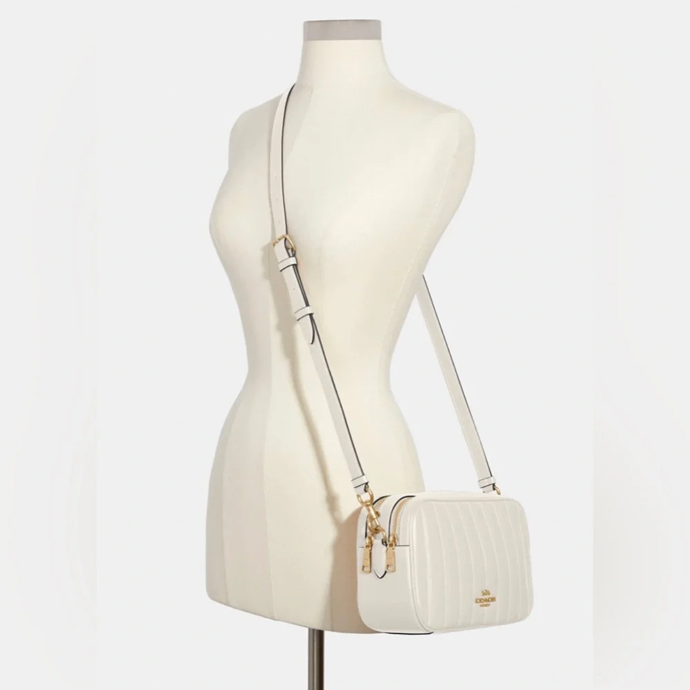 SOLD NWT COACH Linear Quilted Jes Crossbody - Picture 10 of 10